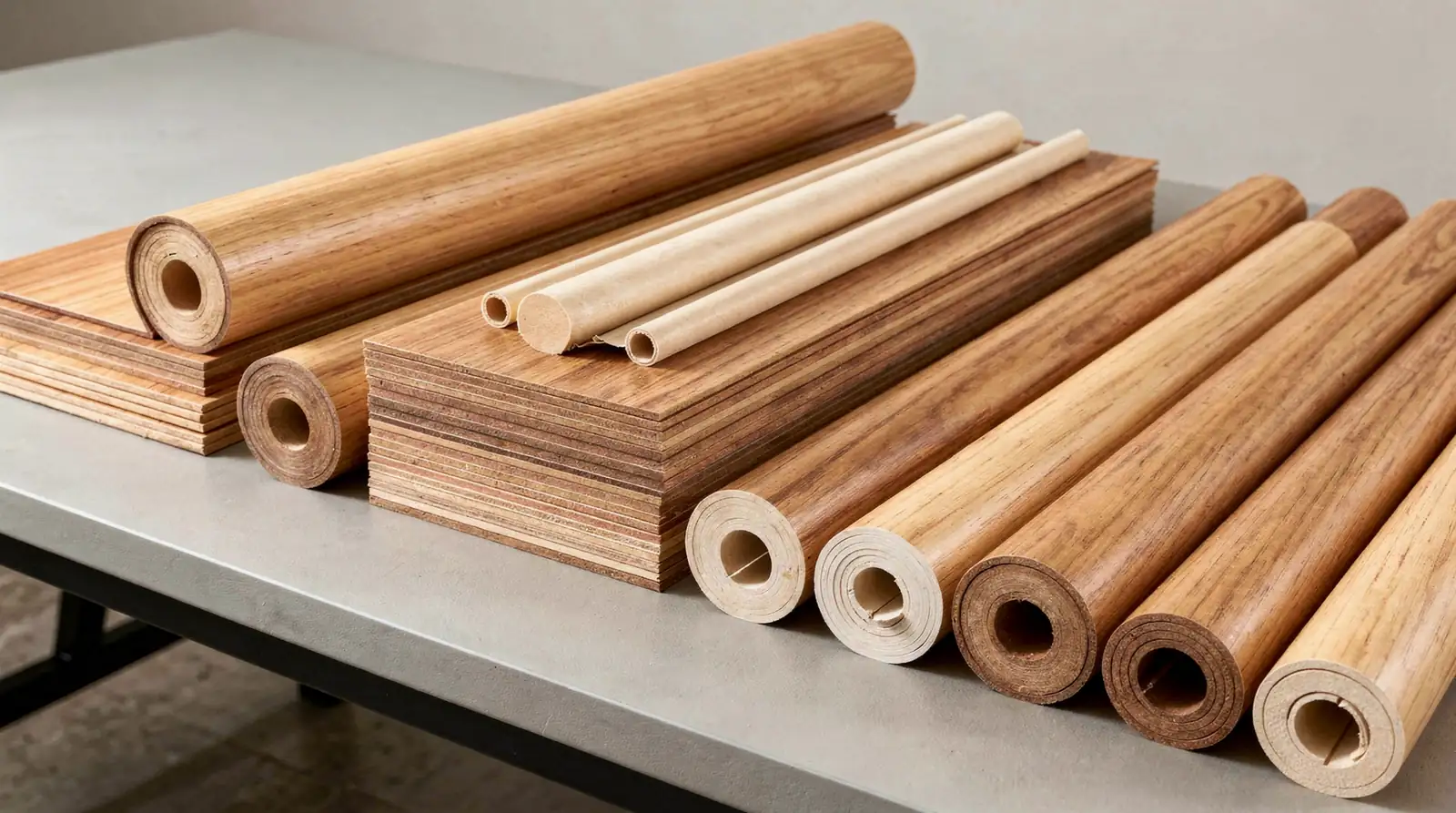 Standard orders of wood veneer, edgebanding, and tambour panels from Trumatch ship within a 2