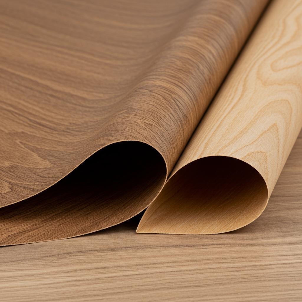 ### Key Elements **Main Subjects:** - Wood veneer sheets in different colors. **Notable Features:** -